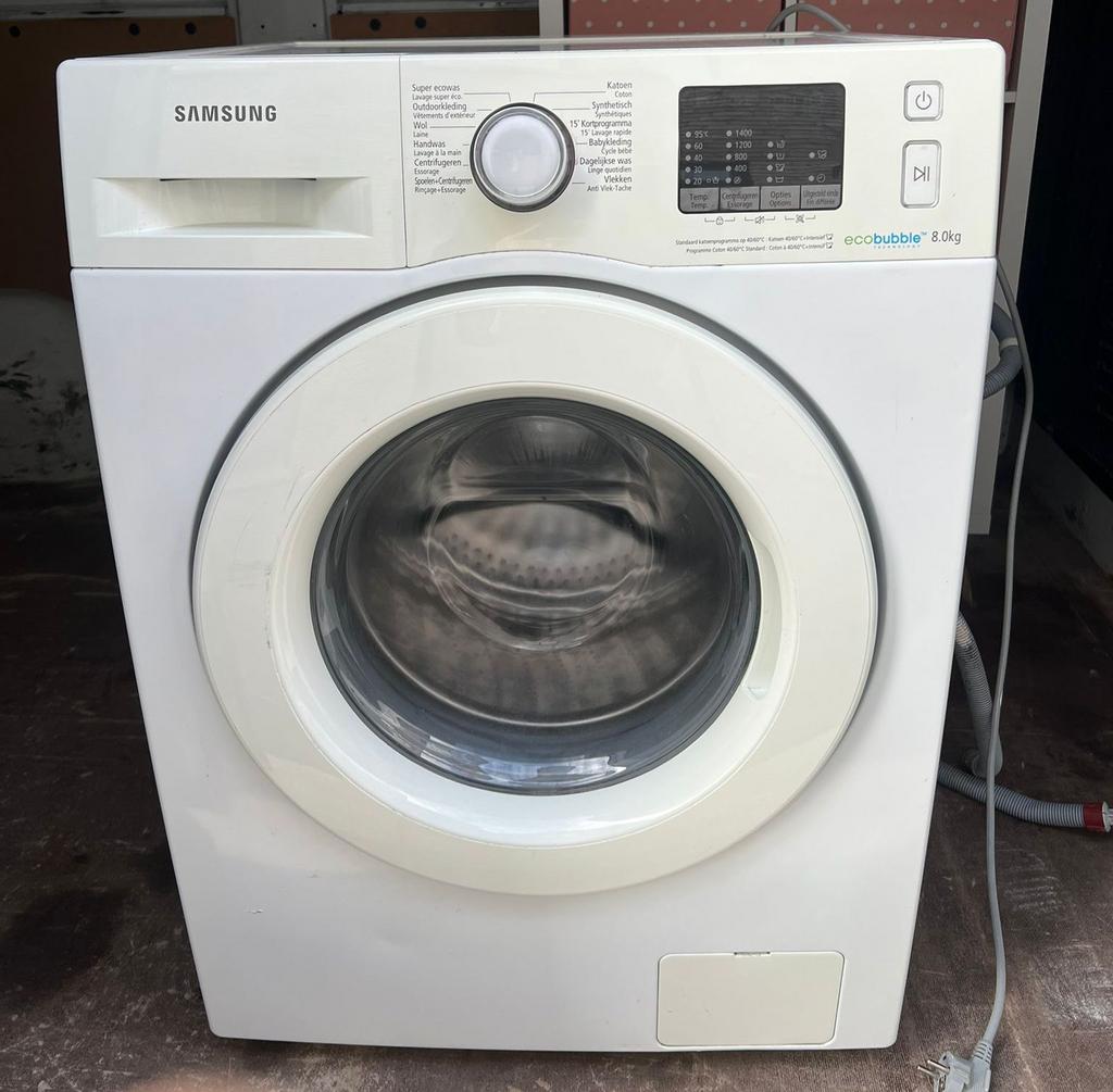 Wasmachine samsung, Ophalen