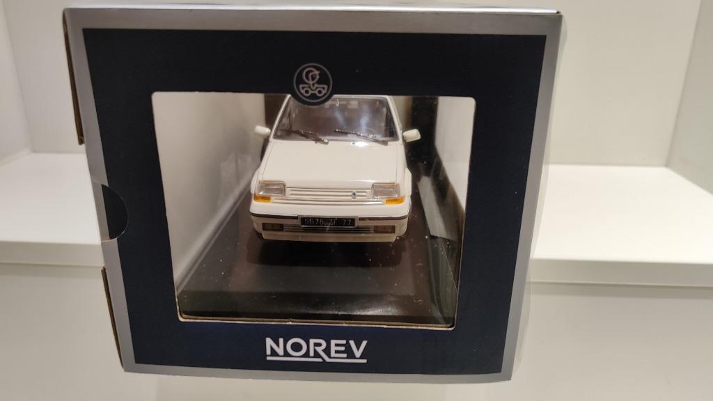 1/18 Norev Renault 5 R5 super 5 GT Turbo phase 2 wit 1:18, Enlèvement, Neuf, Norev