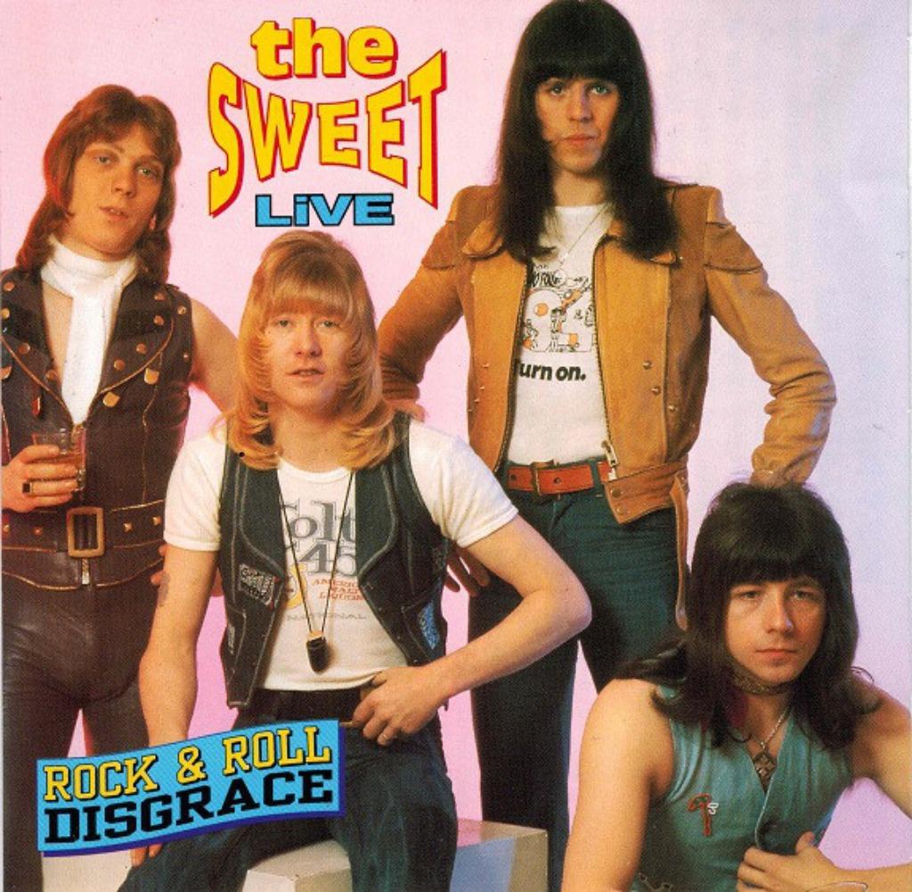 CD's The SWEET - Live & Zeldzaam, Verzenden, Zo goed als nieuw, Poprock