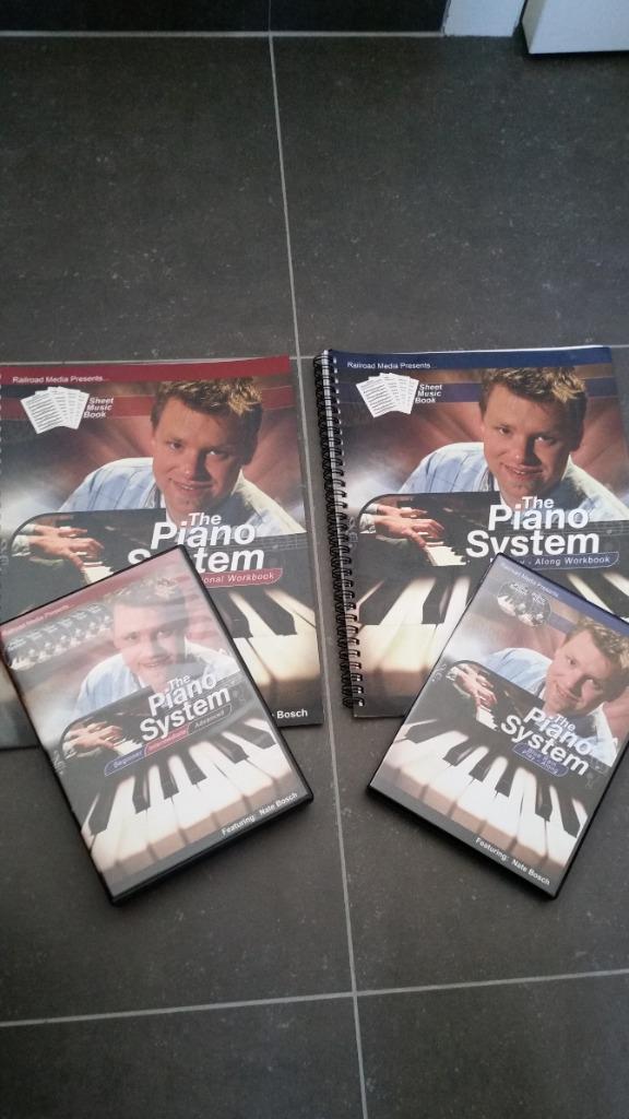 Le système de piano (Nate Bosch) - Leçons de piano - DVD, À partir de 12 ans, Enlèvement ou Envoi, Comme neuf