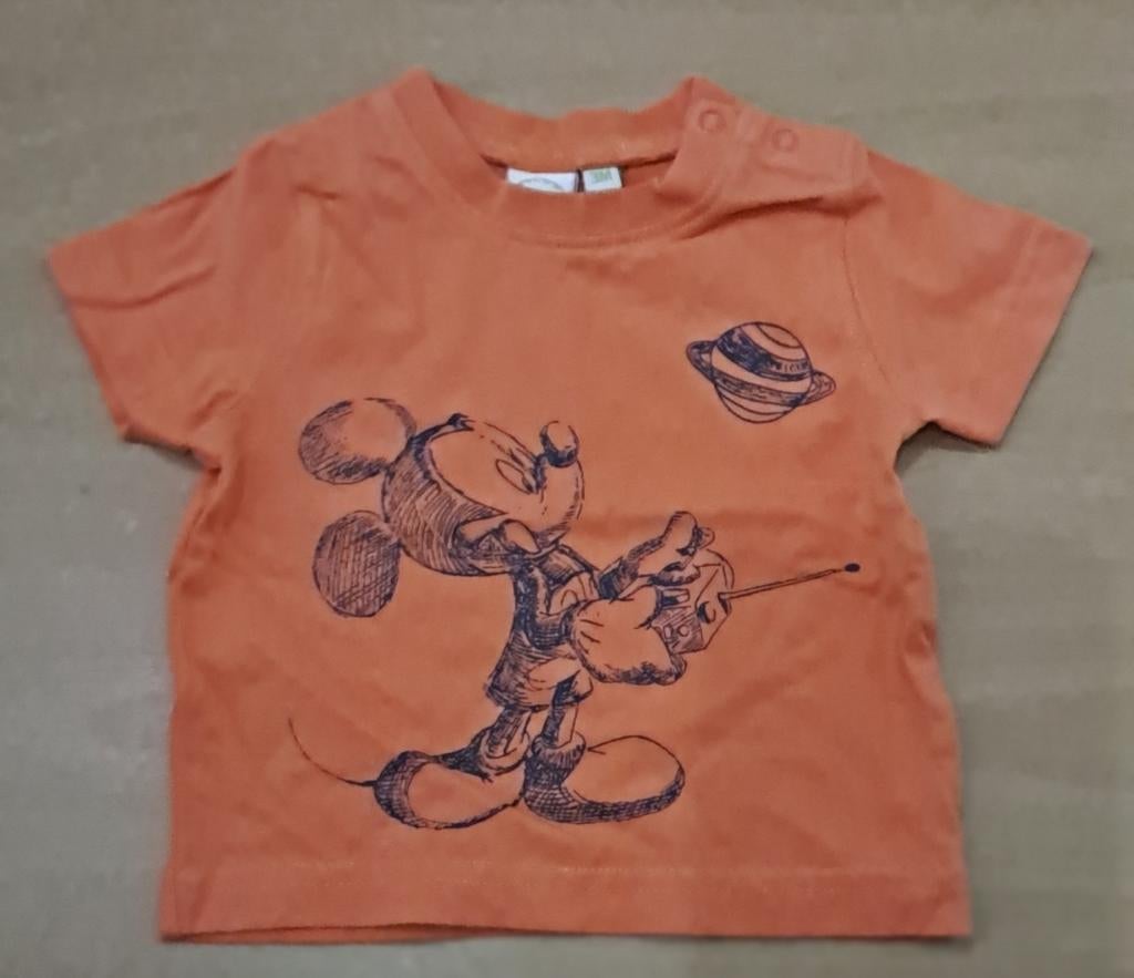 {T-shirt Mickey (taille 62), Enfants & Bébés, Vêtements de bébé | Taille 62, Garçon ou Fille, Enlèvement ou Envoi, Comme neuf