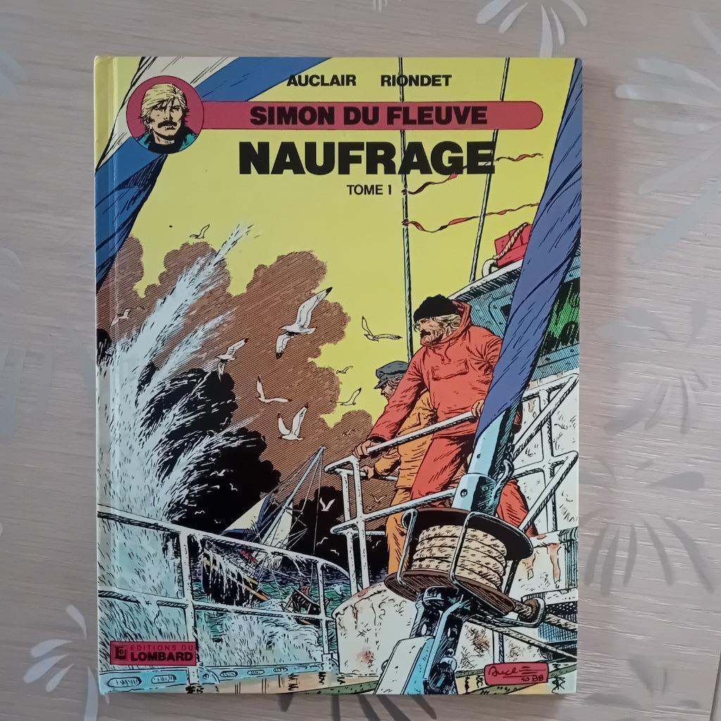 EO Simon du fleuve - Naufrage T1 - Coté 35€, Livres, Enlèvement ou Envoi