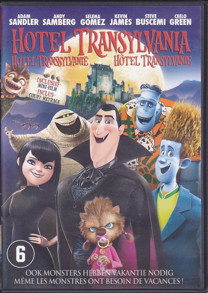 Hotel Transylvania (DVD), Cd's en Dvd's, Vanaf 6 jaar, Ophalen of Verzenden, Zo goed als nieuw