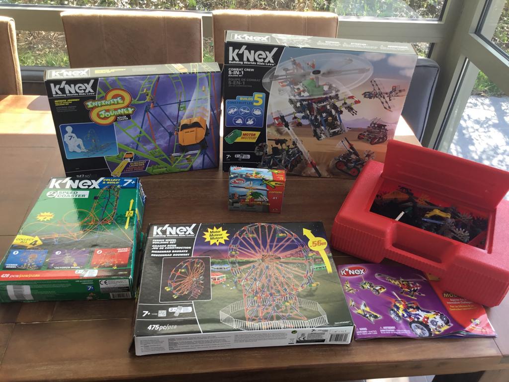 Pakket K’Nex, Enlèvement ou Envoi, K'nex