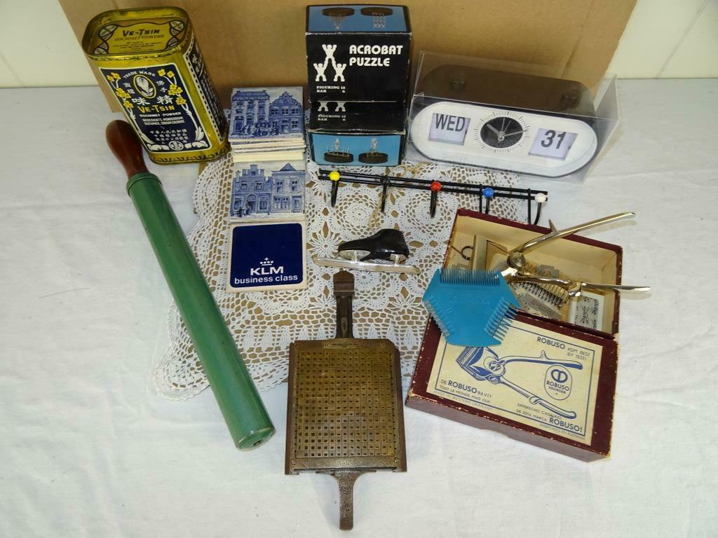 Collectie 9x curiosa antiek vintage magneetspel 9euro p stuk, Antiek en Kunst, Ophalen of Verzenden