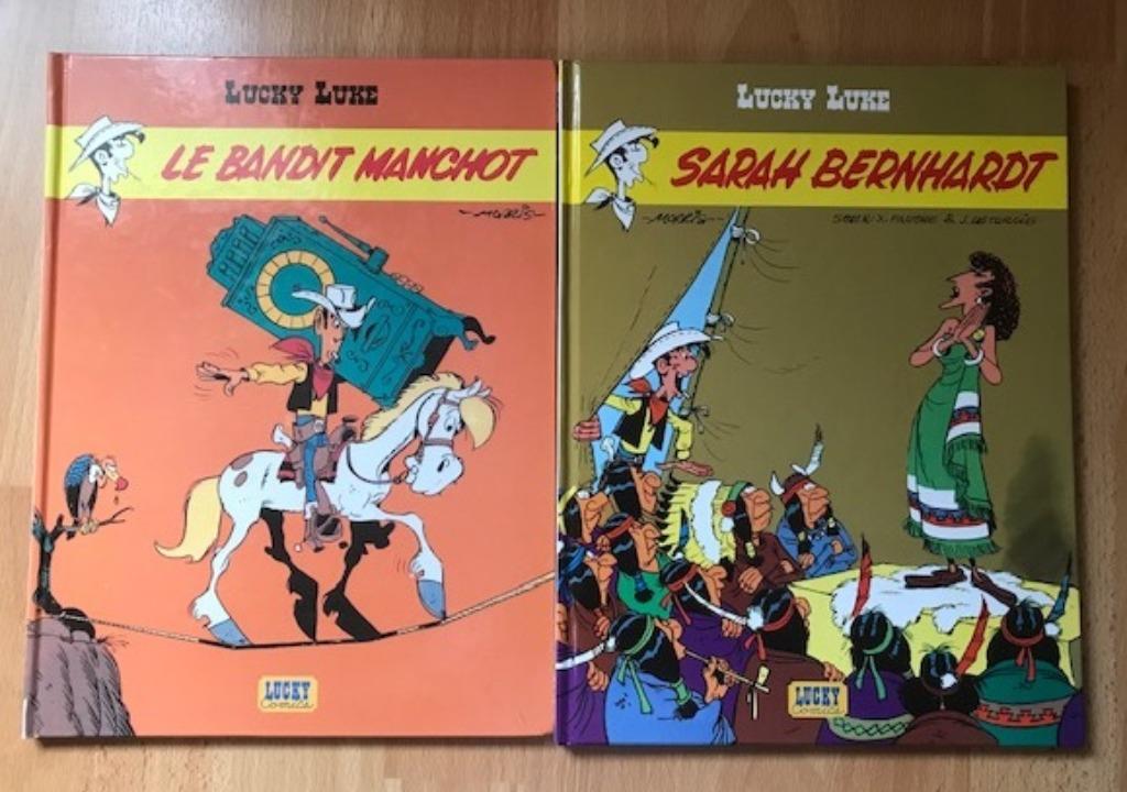 LOT 7x LUCKY LUKE CARTONNE - Morris - Spirou, Plusieurs BD, Enlèvement ou Envoi, Morris / Goscinny, Utilisé