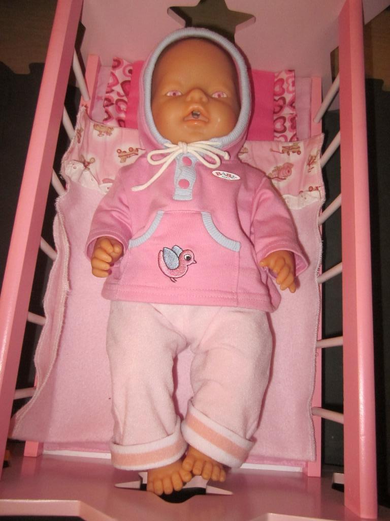 BABY BORN - Magic girl - 43 cm - met vrije tijds kledij, Kinderen en Baby's, Speelgoed | Poppen, Ophalen of Verzenden, Zo goed als nieuw