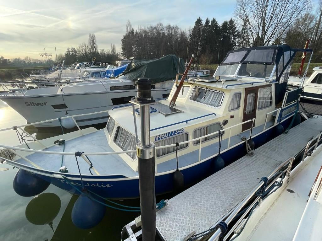 Zeer nette en goed onderhouden motorboot te koop, Ophalen, Gebruikt, Staal, Diesel