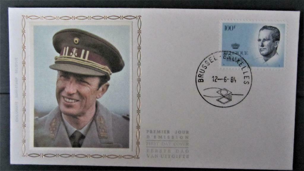 FDC OP ZIJDE BELGIË- NR. 2137- KONING BOUDEWIJN., Enlèvement ou Envoi, Affranchi, Dynastie