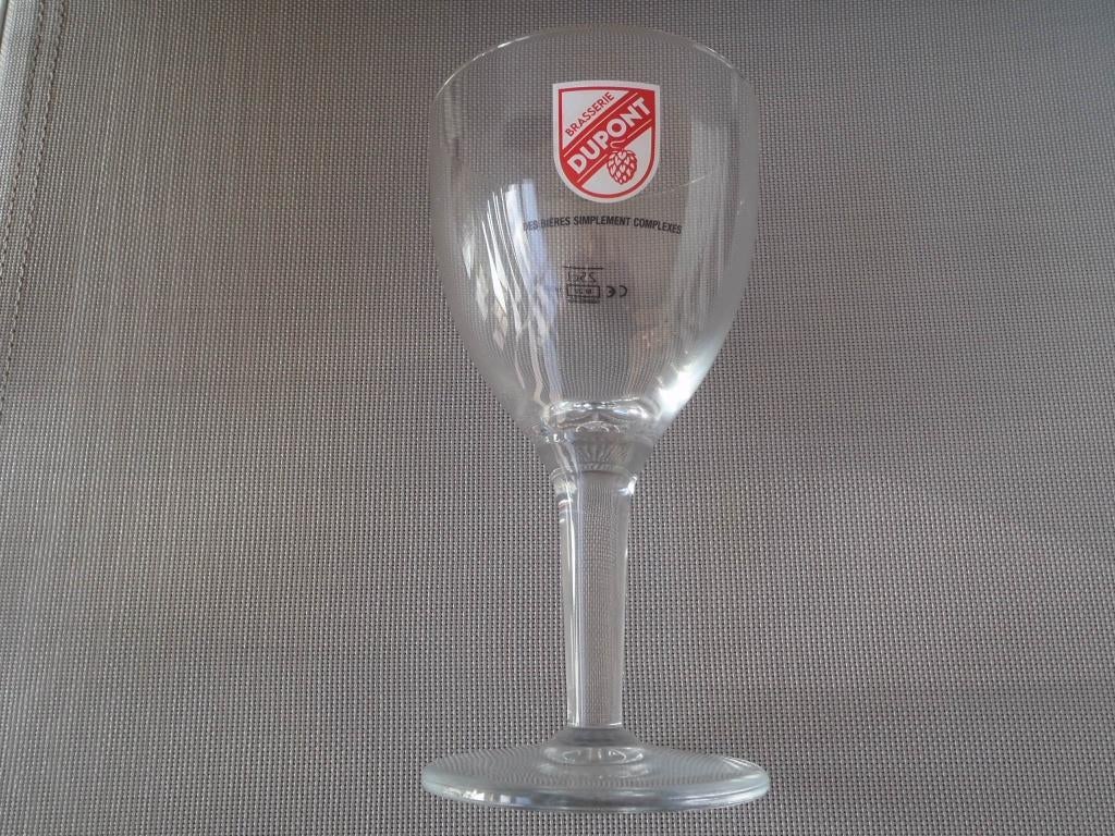 Verre à bière Brasserie Dupont - 25cl, Collections, Marques de bière, Enlèvement ou Envoi, Neuf, Verre ou Verres, Autres marques
