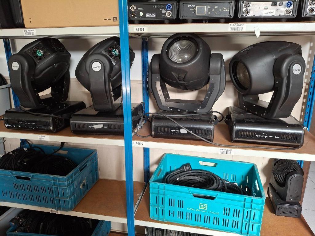 movitec, Muziek en Instrumenten, Ophalen, Gebruikt, Licht