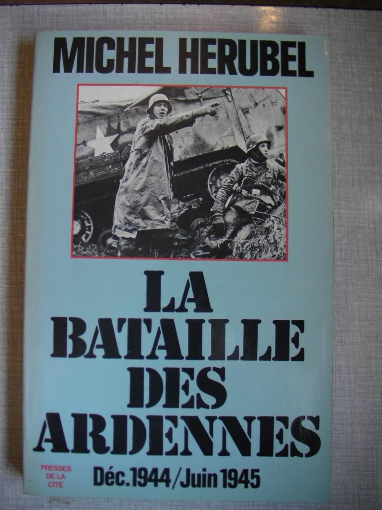 Livre; la Bataille des Ardennes Déc.1944/juin1945, Enlèvement, Armée de terre, Emblème ou Badge
