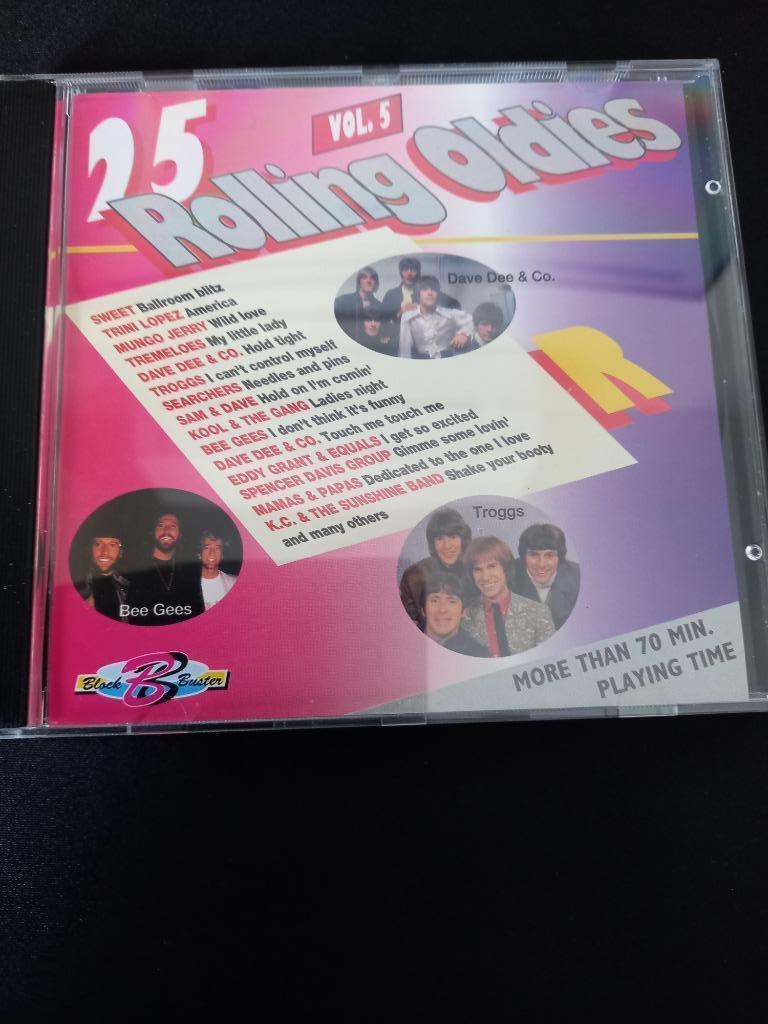 25 Rolling Oldies Vol. 5 - Cd = Mint, Ophalen of Verzenden, Zo goed als nieuw