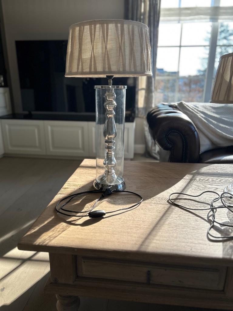 Tafellamp Rivièra Maison, Ophalen, 50 tot 75 cm, Zo goed als nieuw, Riviera Maison