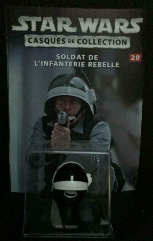 Casque de collection Star Wars n°20 " Rebel Trooper " -, Collections, Star Wars, Enlèvement ou Envoi, Utilisé, Figurine
