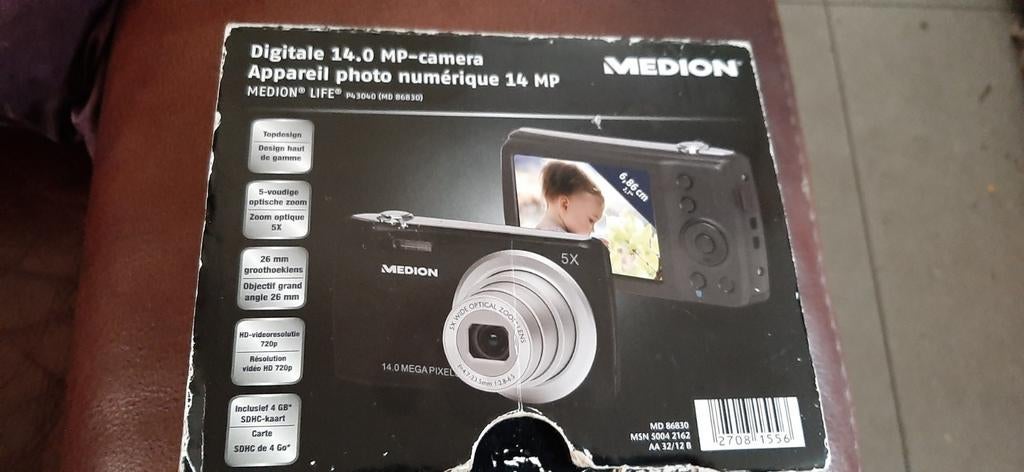 💥💯Digitale fotocamera 14 mega pixels Perfekte staat, Ophalen of Verzenden, Zo goed als nieuw