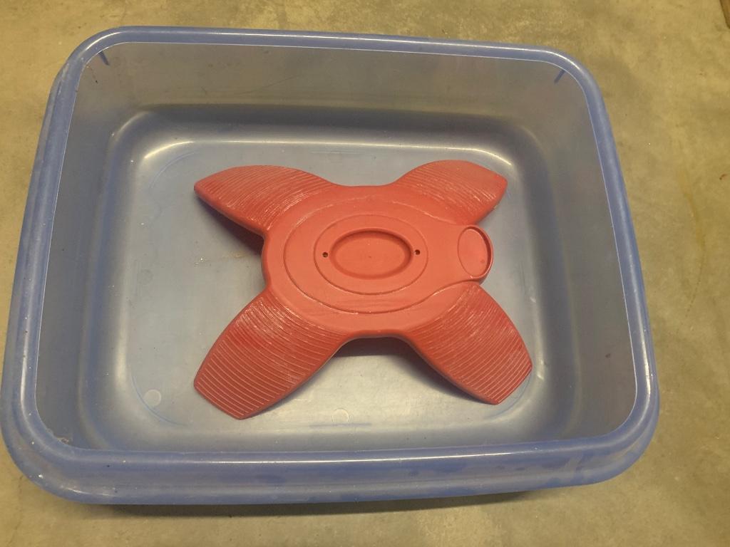 Schildpadbak met opstaande rand, Dieren en Toebehoren, Ophalen, Zo goed als nieuw, Terrarium of Paludarium