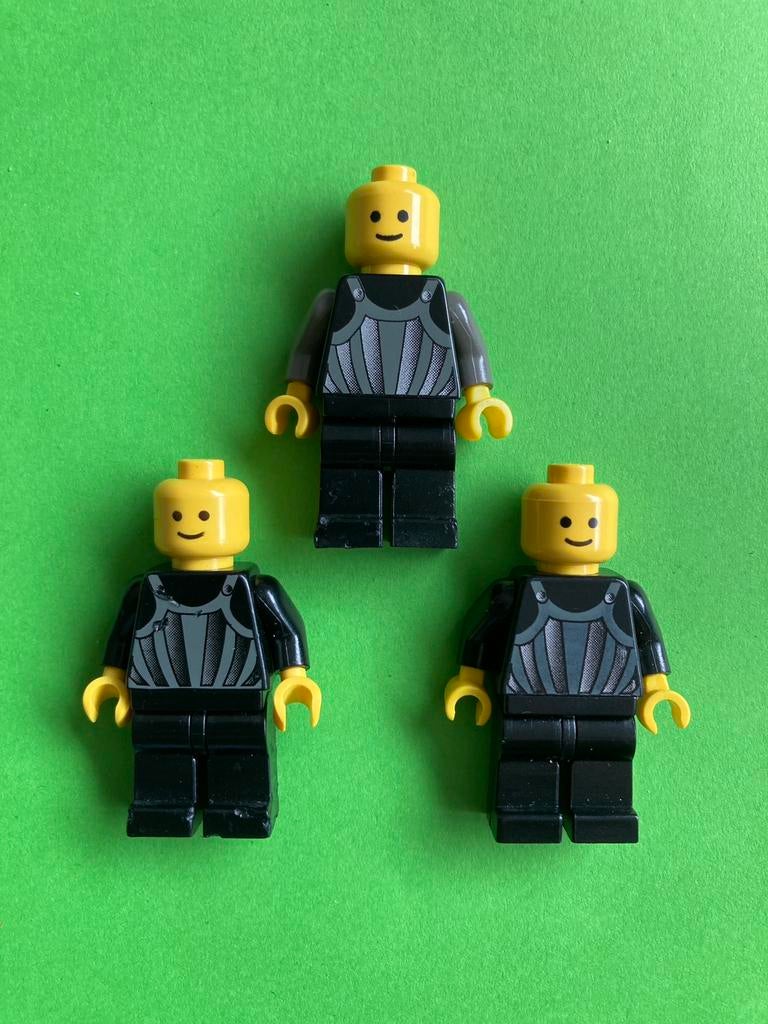 Lego fright knight minifigs (3x), Verzenden, Gebruikt, Losse stenen, Lego