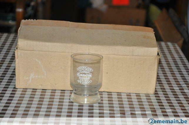 22 verres apéritif gancia americano neuf, Enlèvement ou Envoi, Neuf, Verre ou Verres