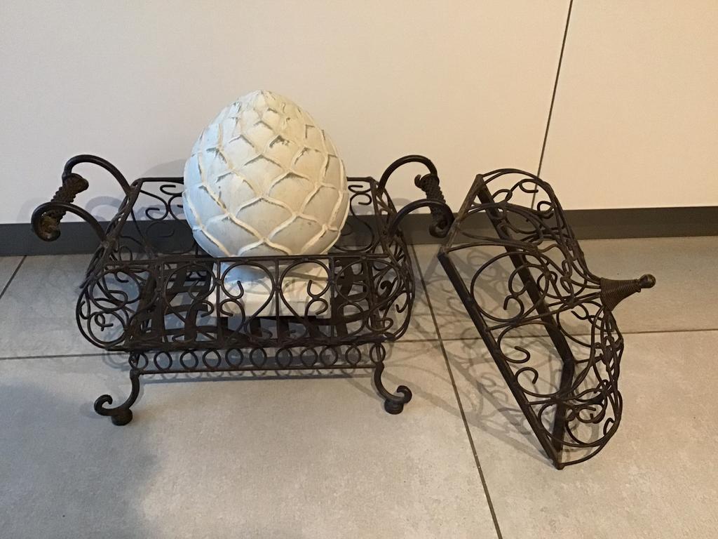 Déco très originale en fer forgé, Enlèvement, Neuf