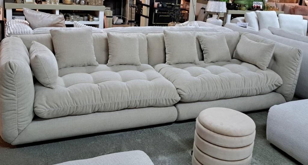 Sofa MONA RIVERLINE, Huis en Inrichting, Ophalen, Nieuw, 300 cm of meer, Bohemien chique