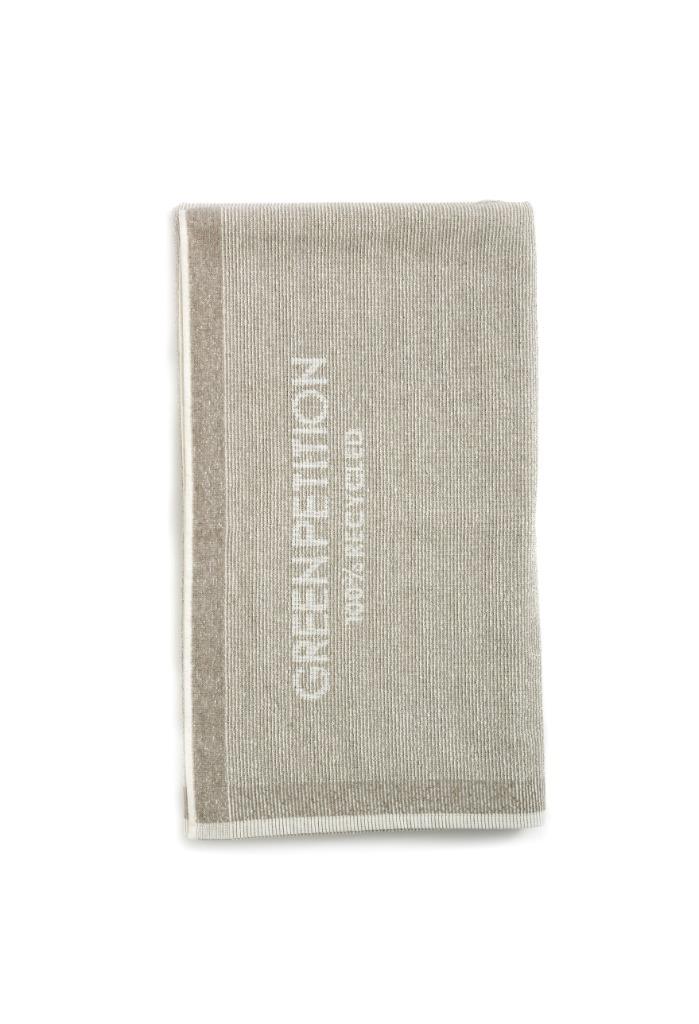 Serviette de plage Calm Clay- fouta- Green Petition livraiso, Maison & Meubles, Envoi, Neuf, Gris, Autres types