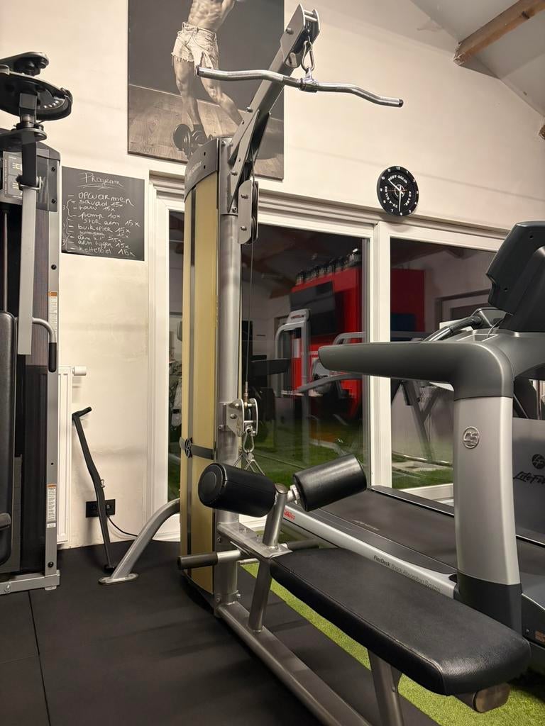 Combinaison de câbles et de rabattement plat | Life Fitness, Enlèvement, Comme neuf