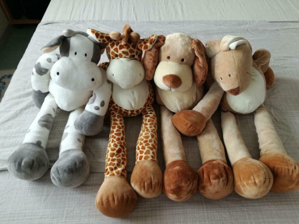 4 zachte knuffels, Ophalen, Zo goed als nieuw, Overige typen