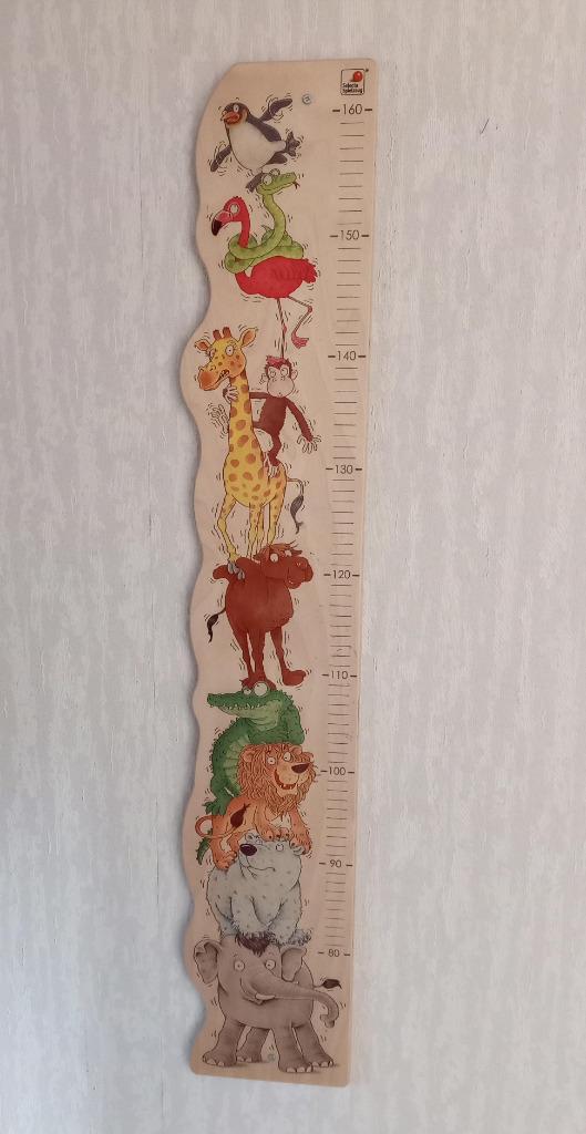 Selecta Speilzeug houten groeimeter / meetlat, Ophalen, Zo goed als nieuw, Wanddecoratie