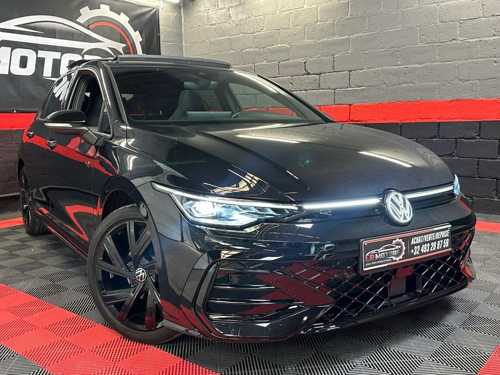 ** Vw golf 8 r-line full black // garantie constructeur**, Autos, Volkswagen, Entreprise, Achat, Golf, ABS, Caméra de recul, Phares directionnels