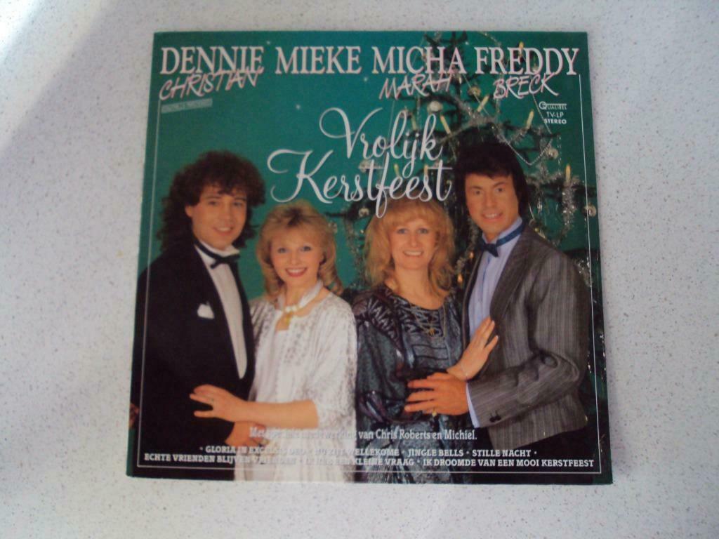 LP "Vrolijk Kerstfeest" Micha Mara, Mieke, Dennie Christian, Cd's en Dvd's, Vinyl | Nederlandstalig, Ophalen of Verzenden, 12 inch