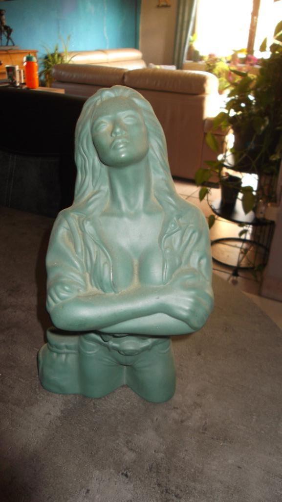 POSTURE"BUSTE DE FEMME"(30 CM), Ophalen of Verzenden, Zo goed als nieuw, Mens