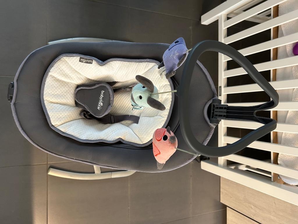 Babymoov elektrische schommelstoel met muziek te koop, Ophalen, Zo goed als nieuw, Overige typen, Met geluid