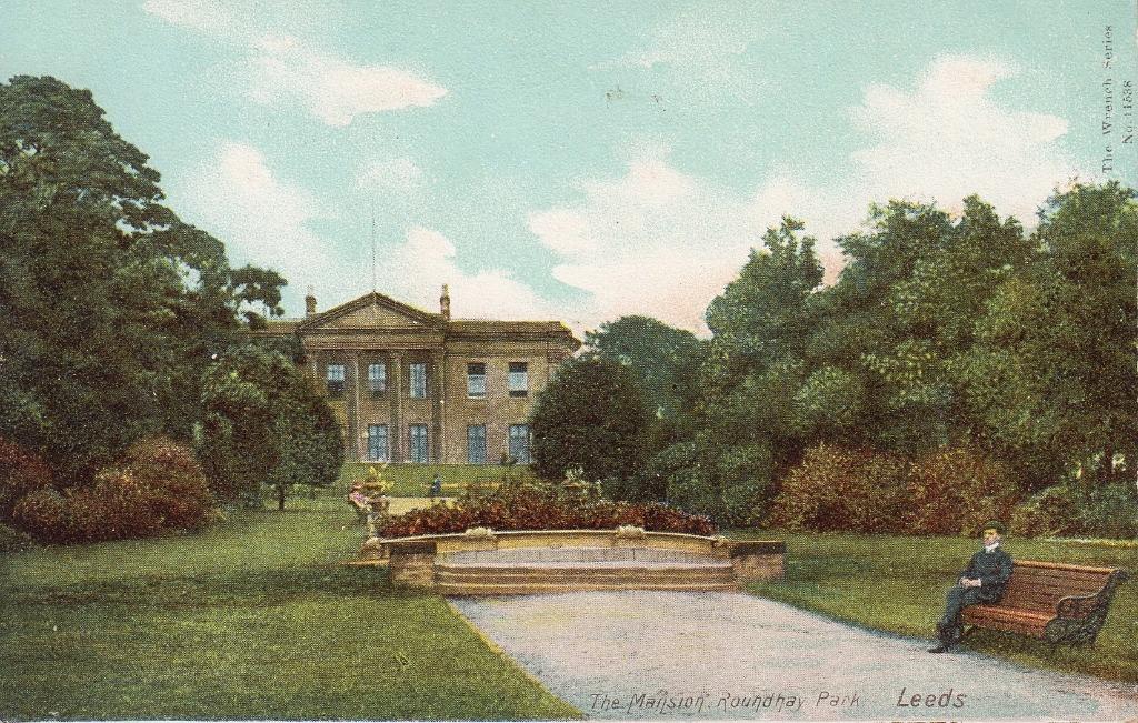 1900 - ANGLETERRE - Leeds : The Mansion Roundhay Park, Collections, Cartes postales | Étranger, Non affranchie, Angleterre, Avant 1920