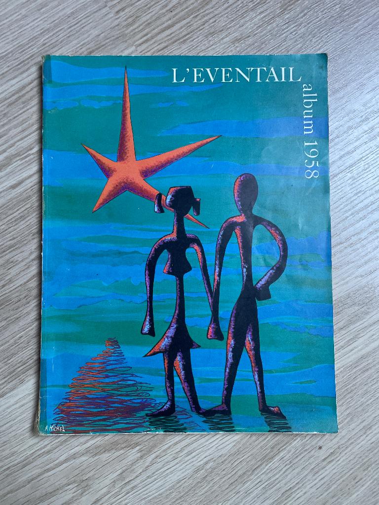 L’eventail album 1958, Boeken, Gelezen, Diverse, Ophalen of Verzenden, Architectuur algemeen