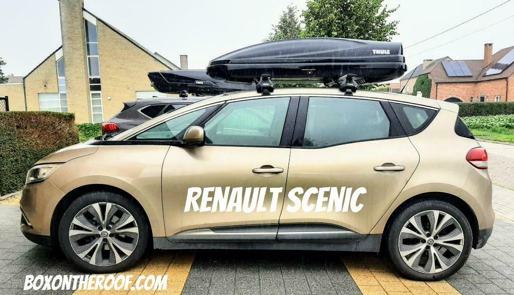 Verhuur Thule dakkoffers en dakdragers voor Renault, Ophalen, Zo goed als nieuw