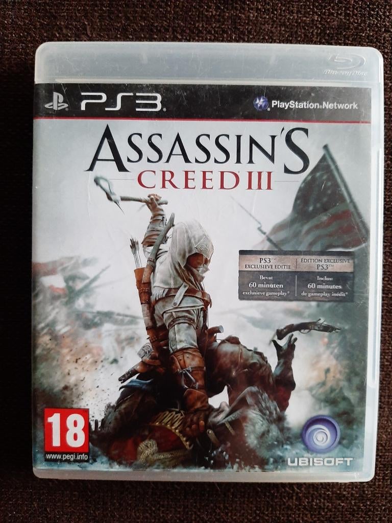 Assassin's Creed III 3 sur PS3, Enlèvement ou Envoi, Comme neuf