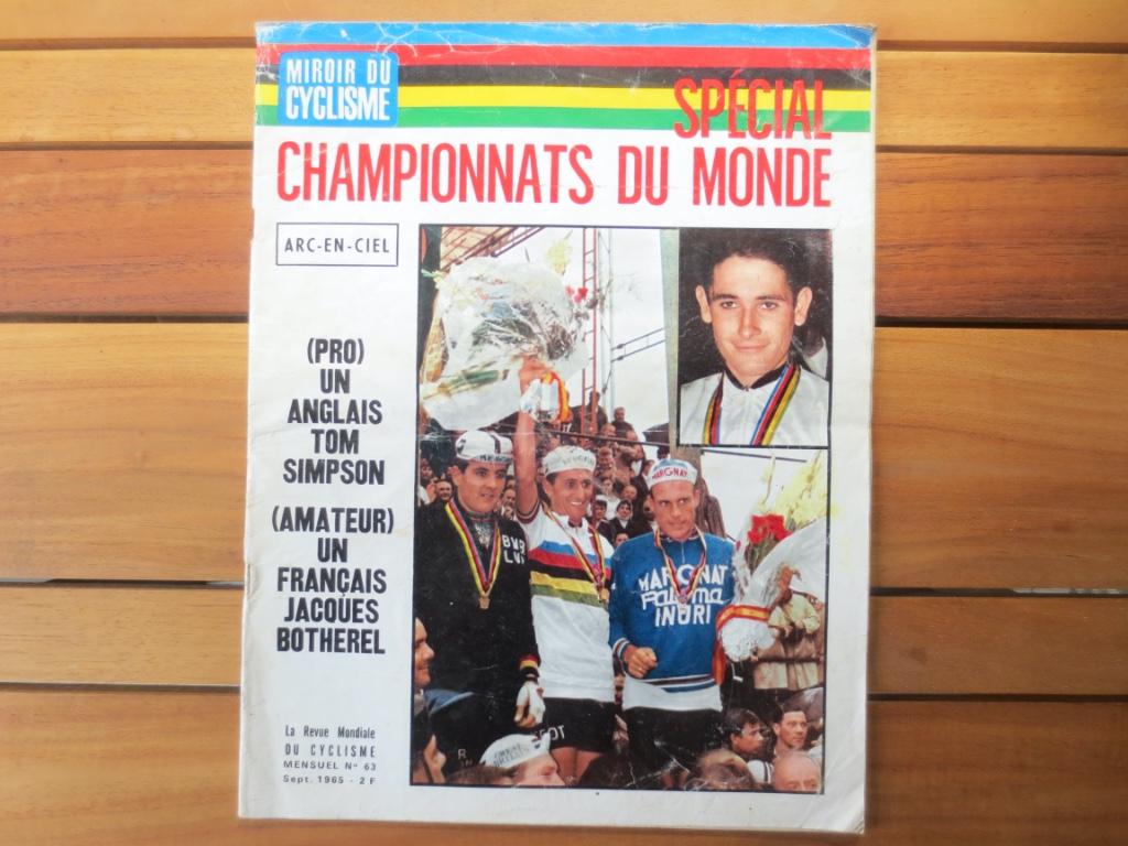 miroir du cyclisme  1965 simpson   swerts ,reynders, Envoi, Utilisé