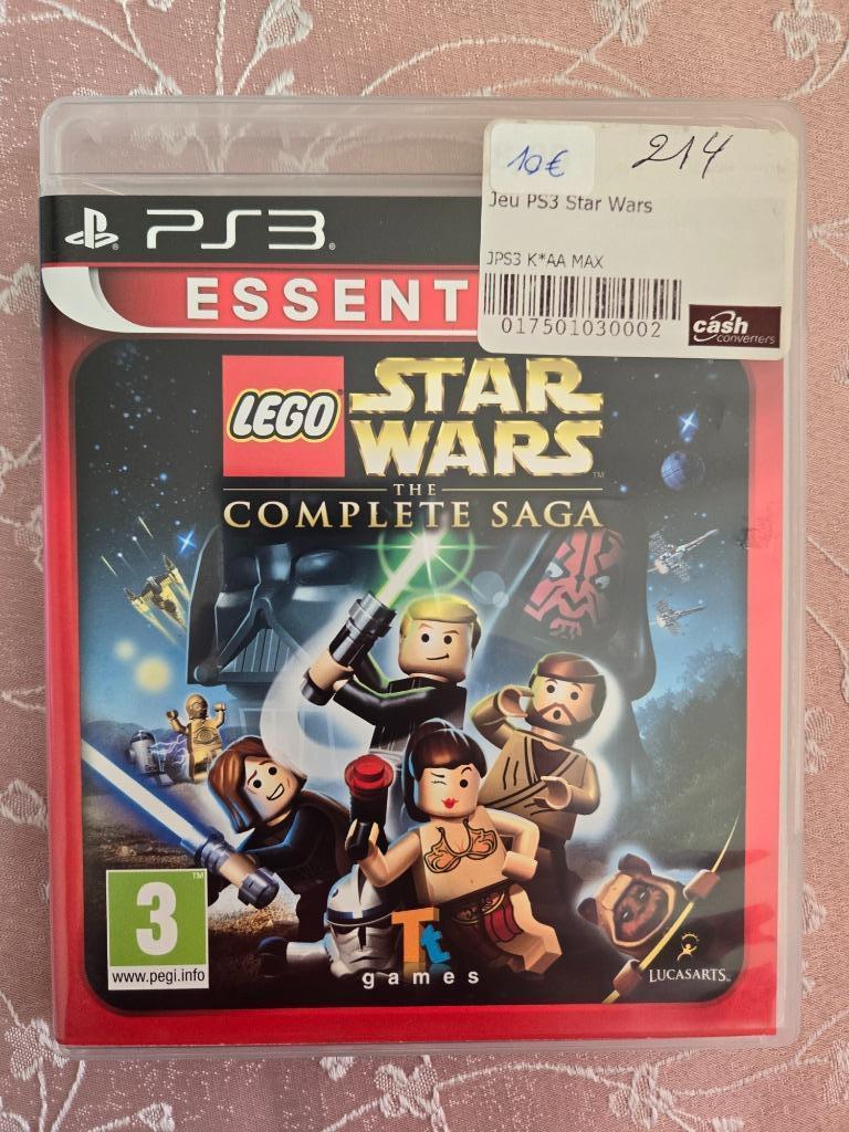 Jeu PS3 LEGO Star Wars The Complete Saga Playstation, Enlèvement, Utilisé