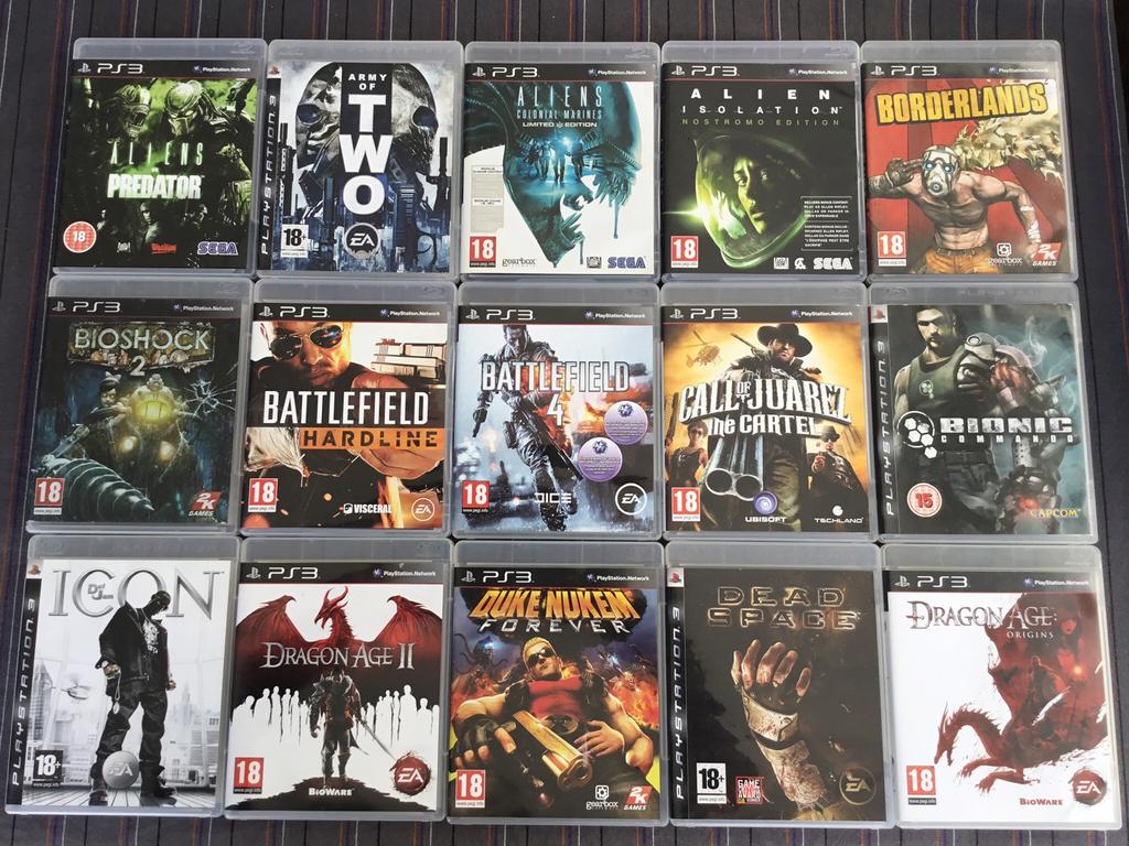 PS3 games, Enlèvement ou Envoi, À partir de 18 ans