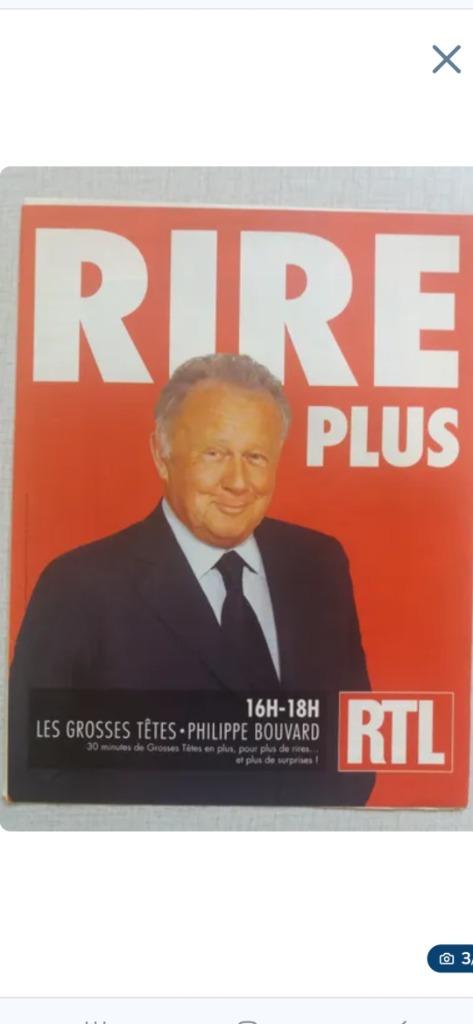 Pubs RTL "Les Grosses Têtes" (Philippe Bouvard), Enlèvement ou Envoi, Utilisé