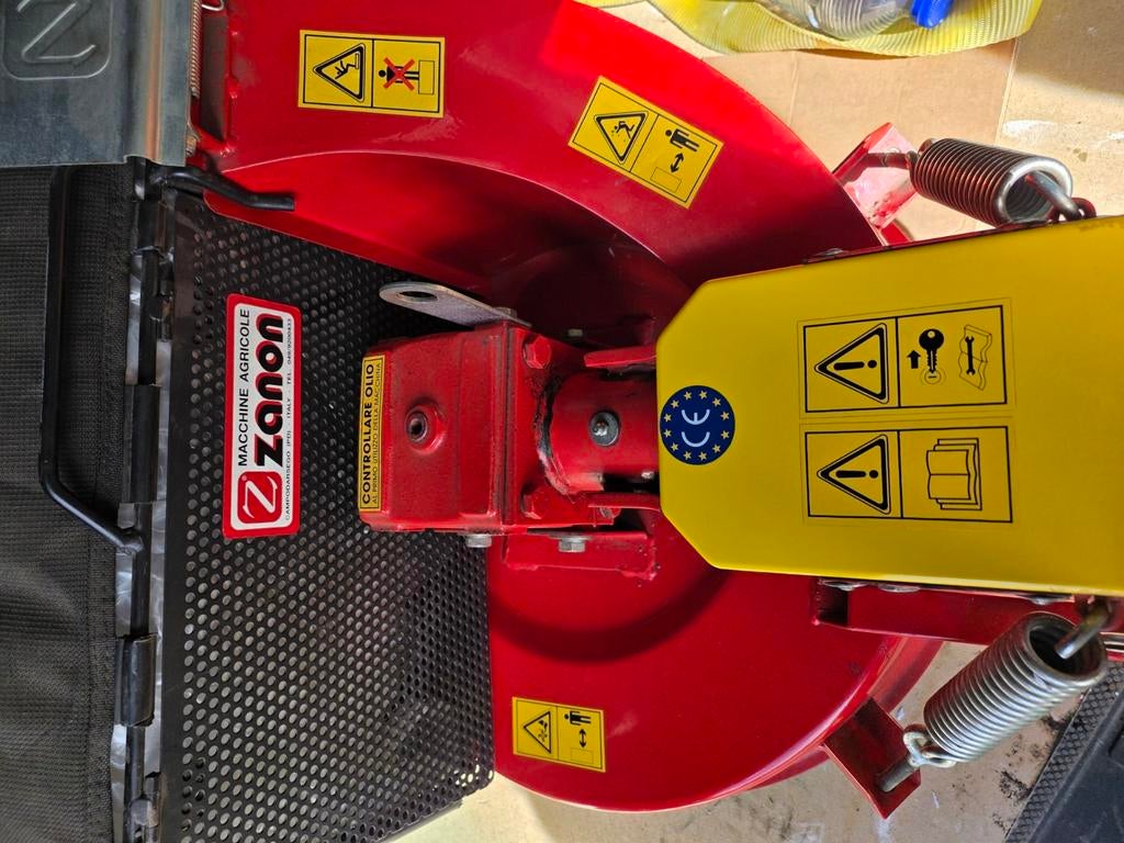 Zanon grasmaaier motoculteur type zcr 500, Ophalen, Cirkelmaaier, Nieuw, Opvangbak