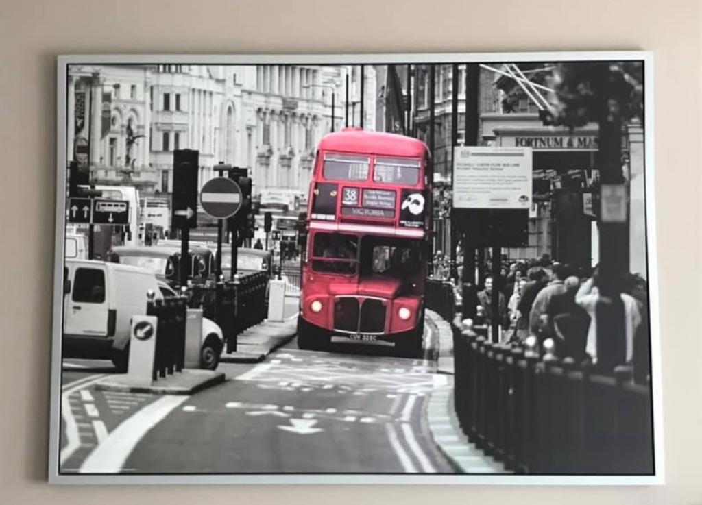 Canvas London Ikea, Maison & Meubles, Accessoires pour la Maison | Décorations murale, Enlèvement, Utilisé