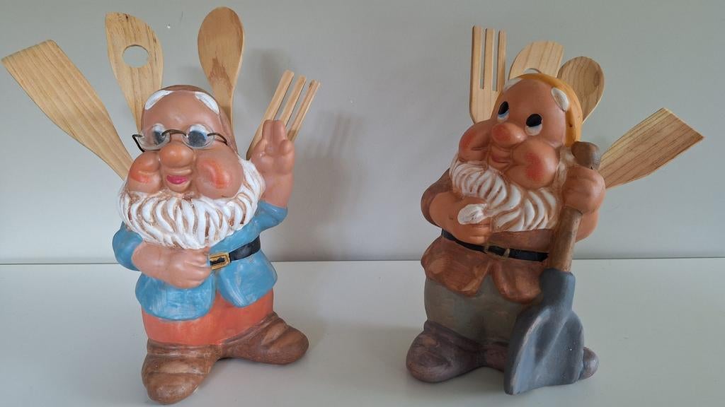 2 prachtige keukenkabouters, Ophalen of Verzenden, Nieuw, Overige materialen