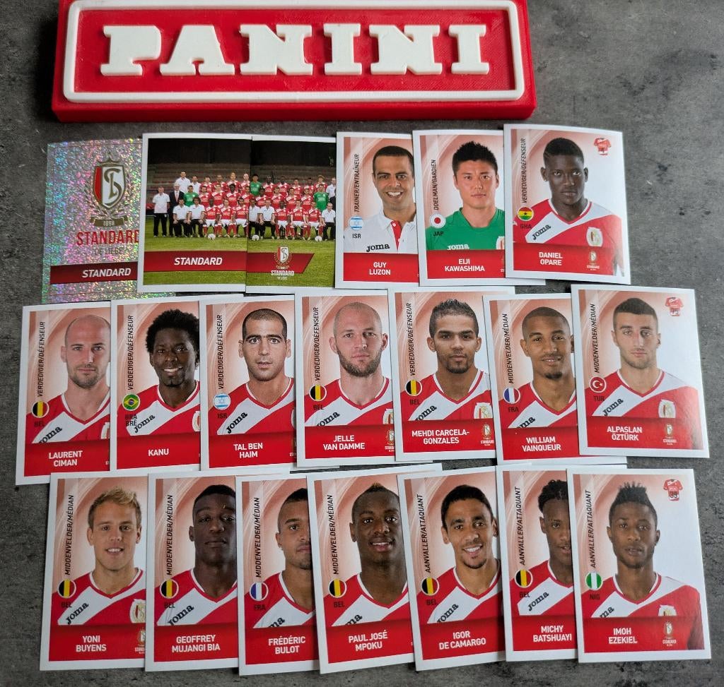 Panini FOOTBALL 2014 20 AUTOCOLLANTS STANDARD C.L. FOOTBALL, Enlèvement ou Envoi, Neuf