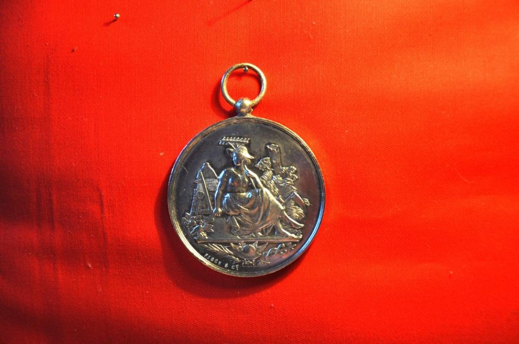 §  medaille concours agricole mons 1907, Collections, Enlèvement ou Envoi, Utilisé