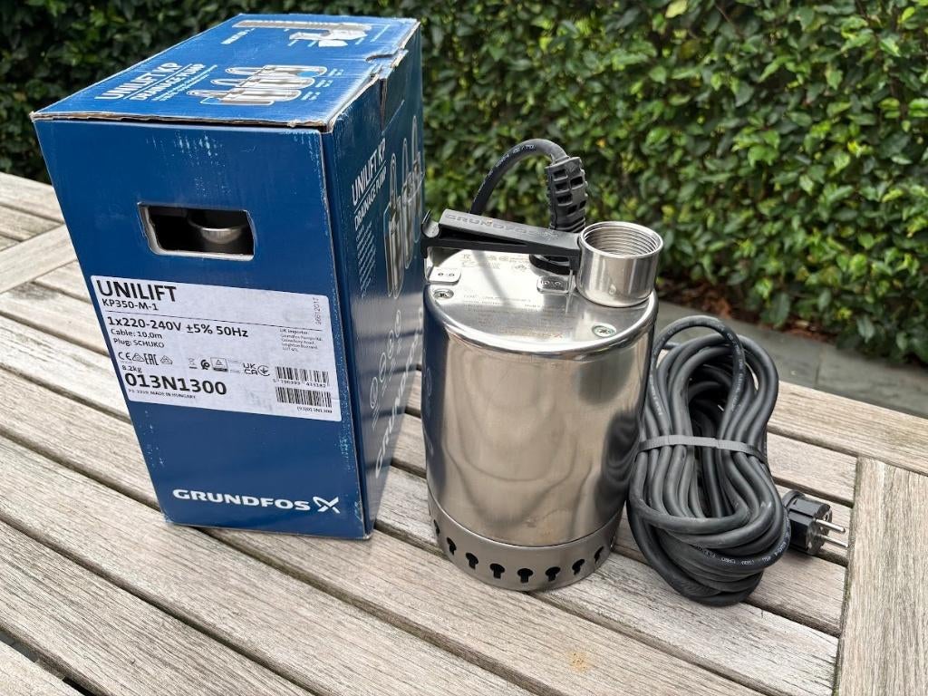 nieuwe Grundfos dompelpomp, Tuin en Terras, Waterpompen, Nieuw, Elektrisch, Dompelpomp, Ophalen