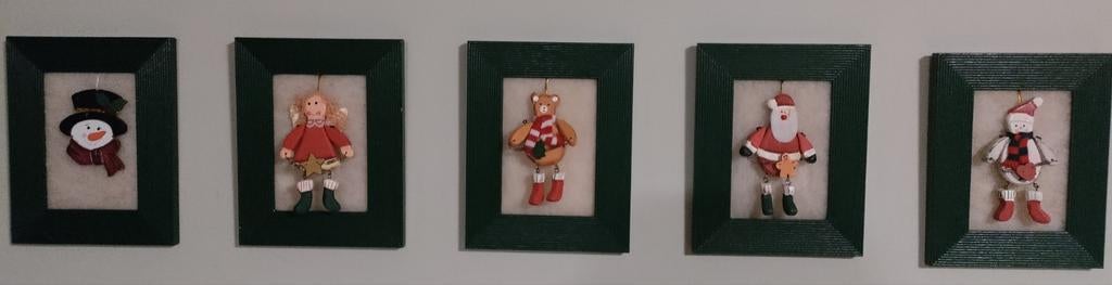 Kerst kadertjes/kerstversiering, Enlèvement