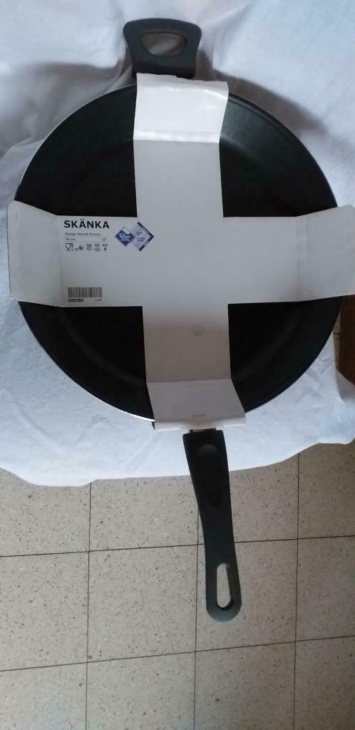 Ikea poele skanka 32 cm, Enlèvement ou Envoi, Neuf, Poêle à frire ou Sauteuse, Plaque céramique