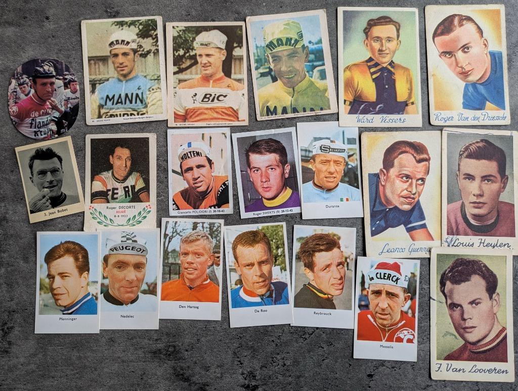WIELRENNERS  MIX RIZLA DE BEUKELAAR 20X  FIFTIES SIXTIES, Verzenden